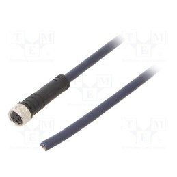 1 pcs x IGUS - CF.INI-P4-M8-BG-3 - Connection lead, M8, PIN: 4, straight, 3m, plug, 30VAC, 4A, -35÷105°C
