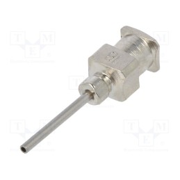 1 pcs x FISNAR - 818050SS1 - Needle: steel, L: 15mm, Size: 18, Øint: 1.2mm, Mat: stainless steel