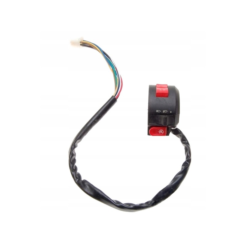Light switch left start 8 cables atv quad