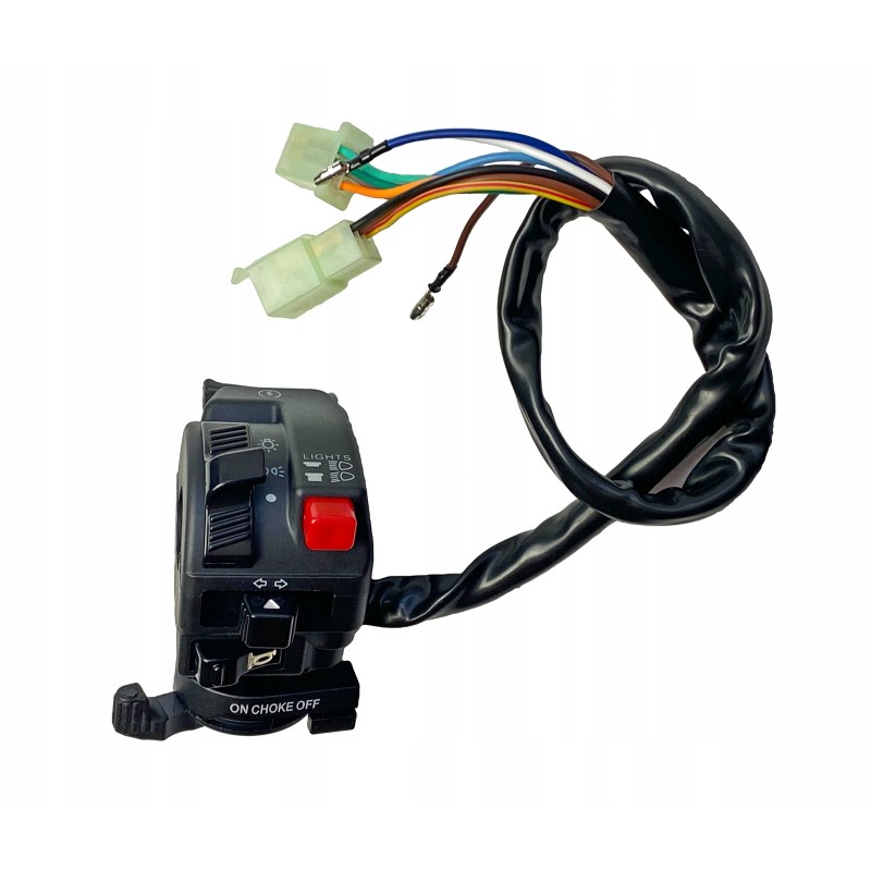 Left steering wheel switches atv 150 200 ccm choke 2 cubes 3 wires