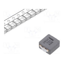 1 pcs x PANASONIC - ETQP5M2R5YFC - Inductor: wire, SMD, 2.5uH, 27.2A, 5.3mΩ, ±20%, 10.7x10x5.4mm