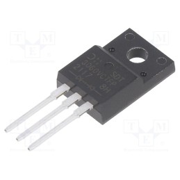 1 pcs x DIODES INCORPORATED - SDT3060VCTFP - Diode: Schottky rectifying, THT, 60V, 15Ax2, TO220FP,