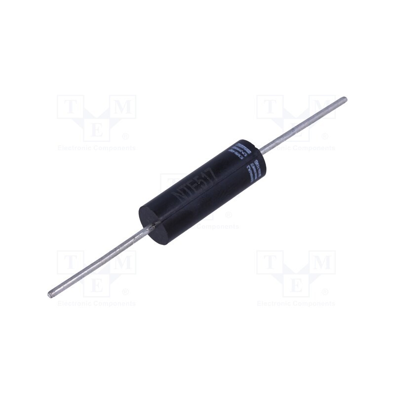 1 pcs x NTE Electronics - NTE517 - Diode: rectifying, THT, 15kV, 550mA, Ifsm: 50A, DO41, Ufmax: 14V