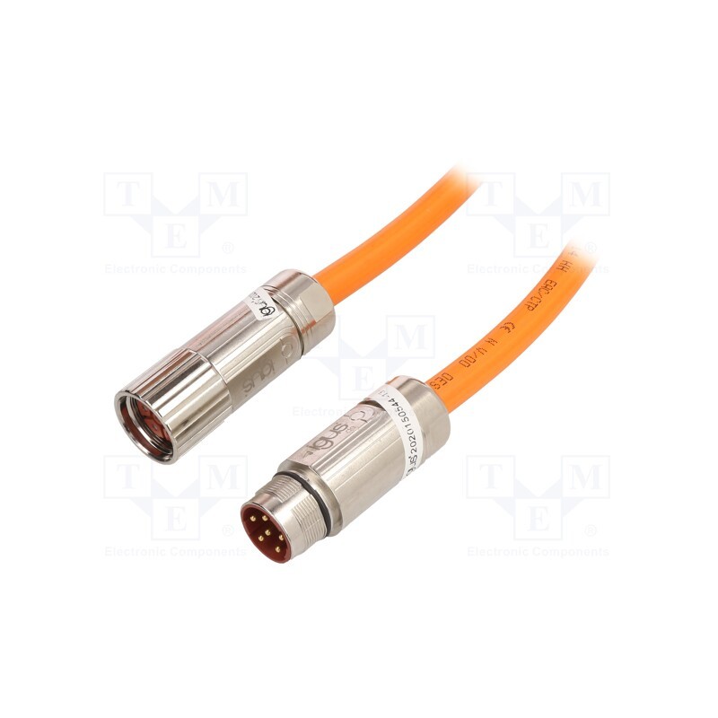 1 pcs x IGUS - MAT9061001 3M - Harnessed cable, 3m, PUR, chainflex, Siemens, servo