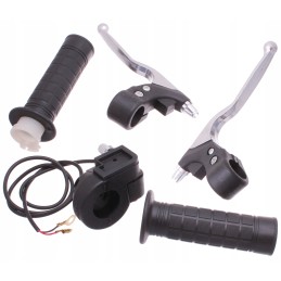 The throttle lever will lever the pocket bike atv switch