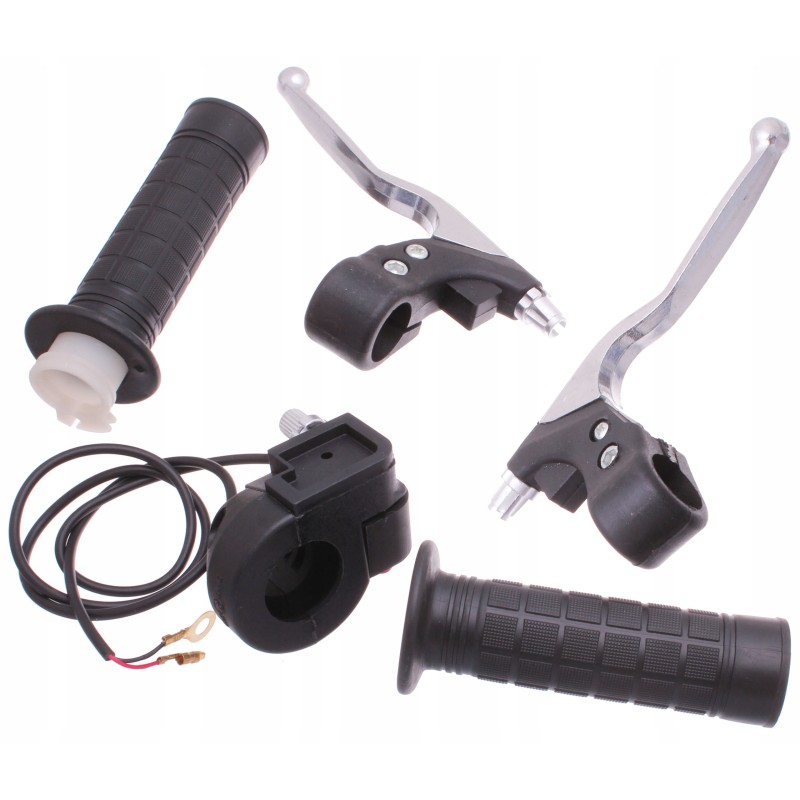 The throttle lever will lever the pocket bike atv switch