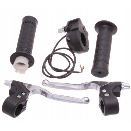 The throttle lever will lever the pocket bike atv switch