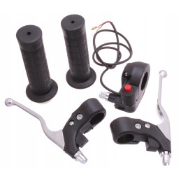 The throttle lever will lever the pocket bike atv switch