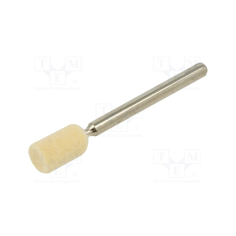 1 pcs x ABRA BETA - 1236100 - Grinding pin, for polishing metals, felt, with lever