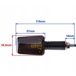 Turn signals turn signal quad atv moto 2 pcs