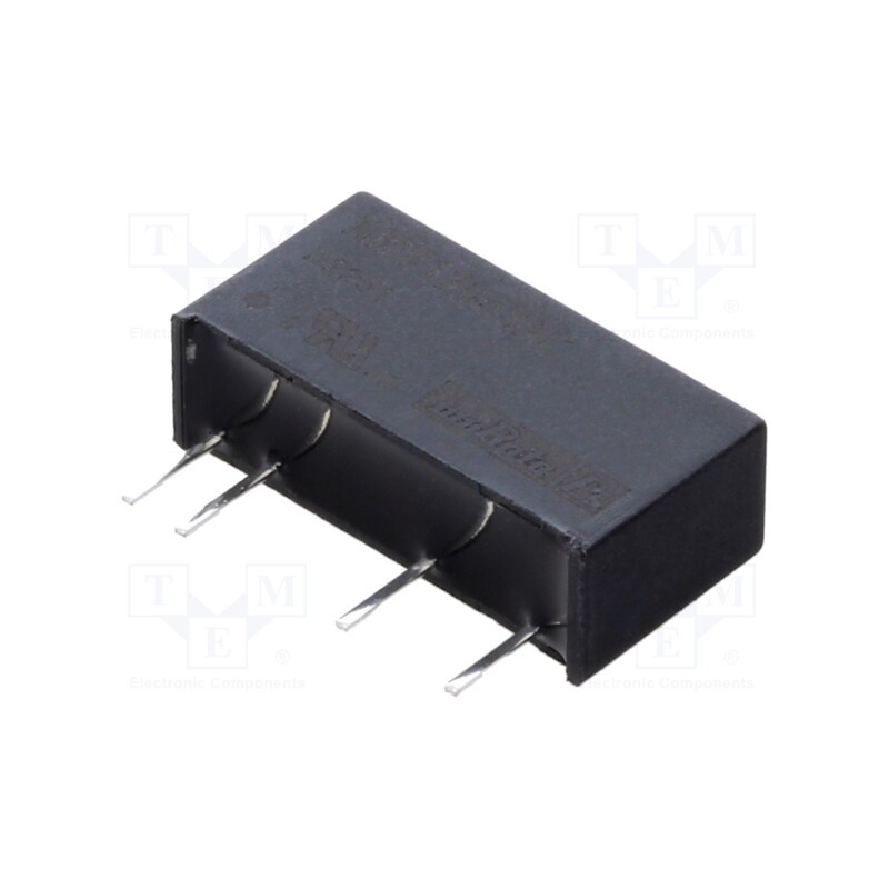 1 pcs x Murata Power Solutions - NMV1205SAC - Converter: DC/DC, 1W, Uin: 10.8÷13.2V, Uout: 5VDC, Iout: 200mA, SIP
