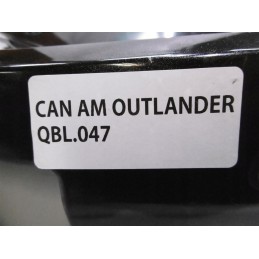 Plastic wheel arch fender can am outlander