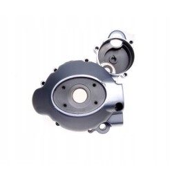 Left engine cover of the Romet ZK ZK 50 magneto