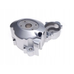 Left engine cover of the Romet ZK ZK 50 magneto