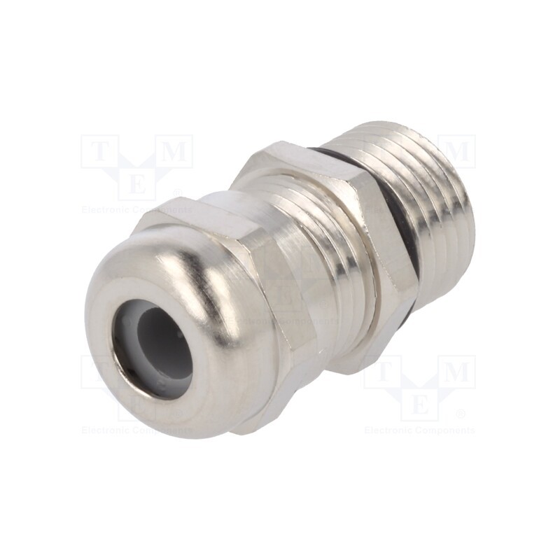1 pcs x HUMMEL - 1.609.0900.61 - Cable gland, with long thread, PG9, IP68, brass