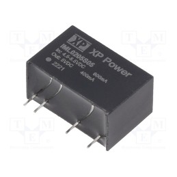 1 pcs x XP POWER - IML0205S05 - Converter: DC/DC, 2W, Uin: 4.5÷5.5V, Uout: 5VDC, Iout: 400mA, SIP7