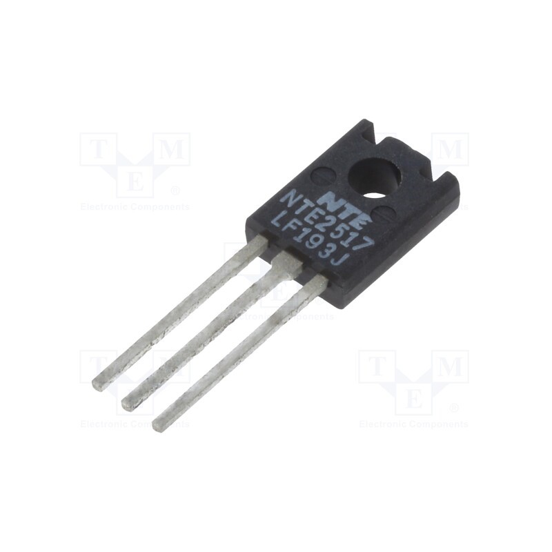 1 pcs x NTE Electronics - NTE2517 - Transistor: NPN, bipolar, 50V, 2.5A, 10W, TO126