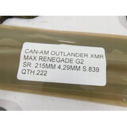 Brake disc can am outlander max xmr renegade g2 sr 215mm 4 29mm