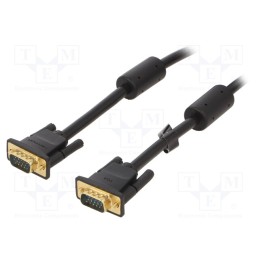 1 pcs x VENTION - DAEBL - Cable, D-Sub 15pin HD plug,both sides, black, 10m, Core: Cu