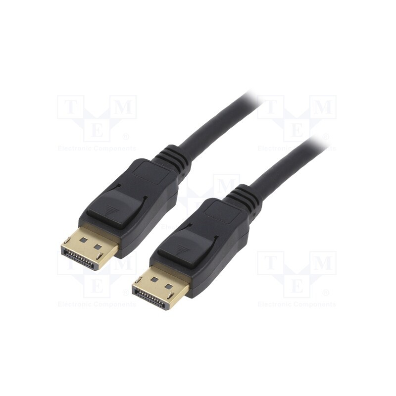 1 pcs x Goobay - 58532 - Cable, DisplayPort 1.4,HDCP 2.2, DisplayPort plug,both sides