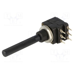 1 pcs x PIHER - PC16DH10IP06474A2020TA - Potentiometer: shaft, single turn, 470kΩ, 200mW, THT, 6mm, plastic