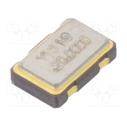 1 pcs x YIC - OSC20M-3.3/S5 - Generator: quartz, 20MHz, SMD, 3.3V, ±50ppm, -20÷70°C, 5x3.2x1.3mm