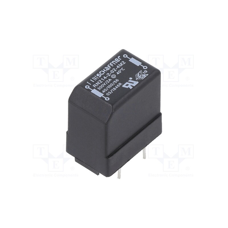 1 pcs x SCHAFFNER - RN214-2-02-4M2 - Inductor: wire with current compensation, THT, 4.2mH, 2A, 100mΩ