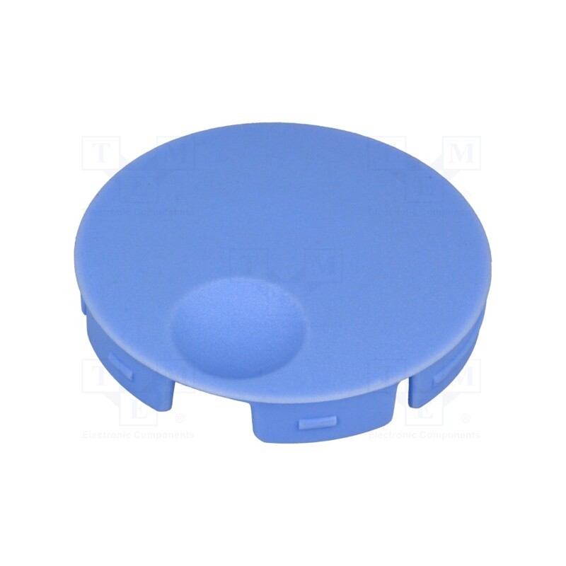 1 pcs x OKW - A3240106 - Cap, polyamide, blue, push-in, A3040,A3140