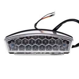 LED ATV lamp, bright shade, Derbi Senda rear
