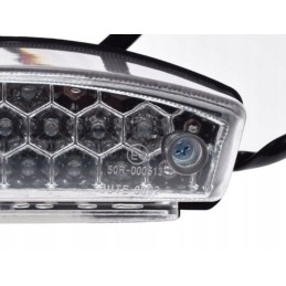 LED ATV lamp, bright shade, Derbi Senda rear