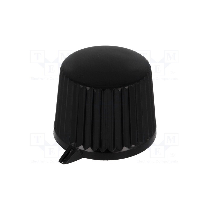 1 pcs x OKW - A1613560 - Knob, with pointer, thermoplastic, Øshaft: 6mm, Ø19.9x15.5mm