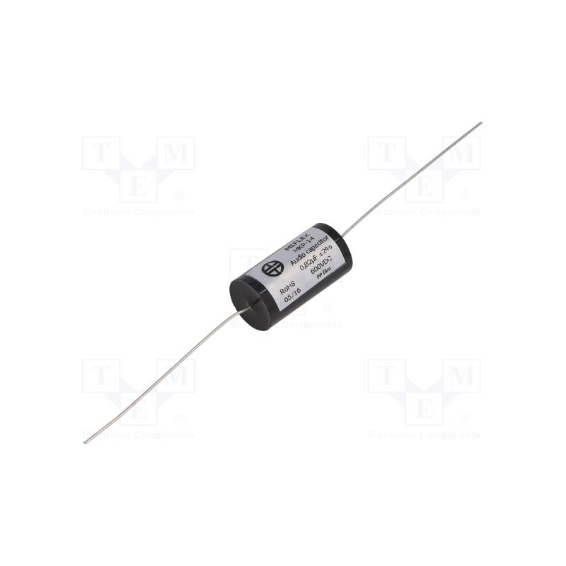 1 pcs x MIFLEX - MKP14H482G-B - Capacitor: polypropylene, 0.82uF, 600VDC, ±2%, Ø14x33mm, -25÷85°C