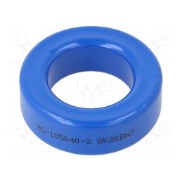 1 pcs x MICROMETALS - MS-185040-2 - Ferrite: toroidal, L: 15.24mm, Øint: 28.7mm, Øout: 46.74mm, 57nH