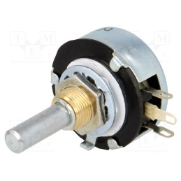 1 pcs x TELPOD - DG-106 330R - Potentiometer: shaft, single turn, 330Ω, 2W, ±10%, 6mm, wirewound