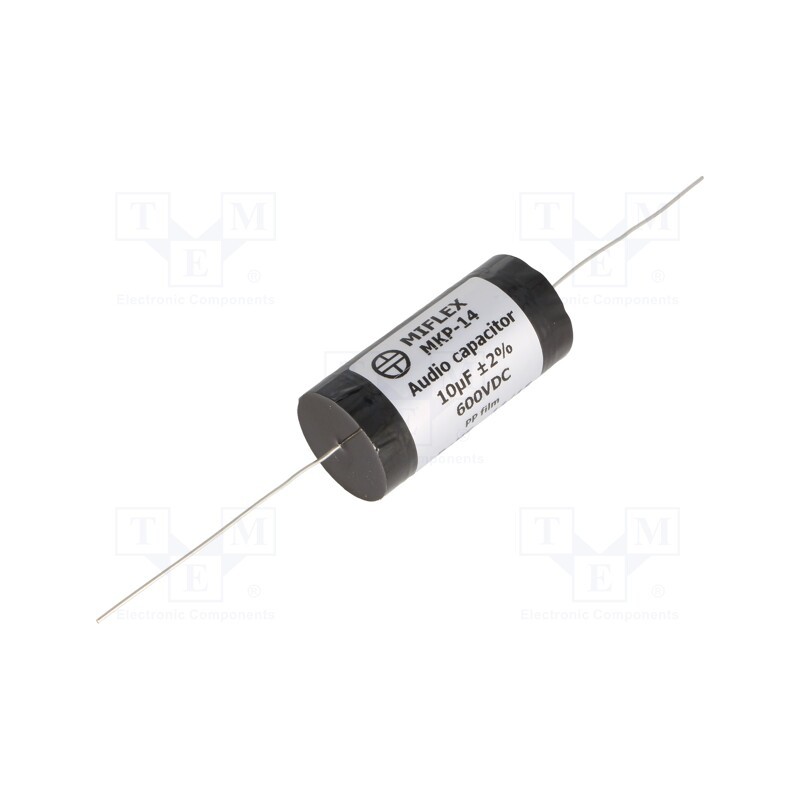 1 pcs x MIFLEX - MKP14H610G-B - Capacitor: polypropylene, 10uF, 600VDC, ±2%, Ø30x62mm, -25÷85°C
