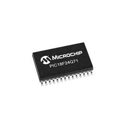 1 pcs : PIC18F24Q71T-I/SO - 8-bit Microcontrollers - MCU 16KB Flash, 1KB RAM, 2x OPA, 12-bit differential ADCC with computation,