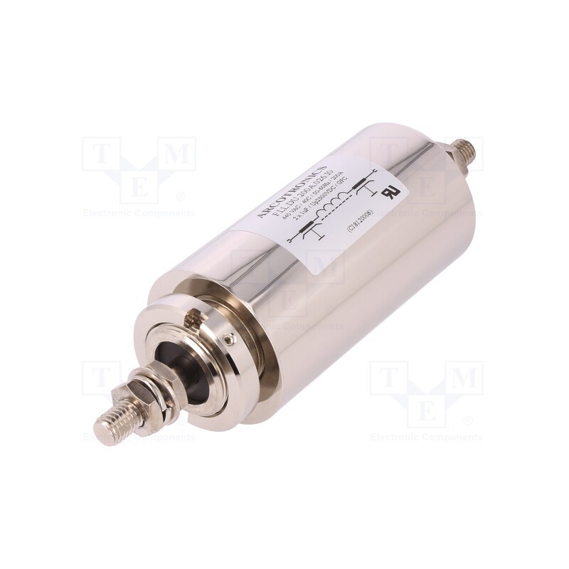 1 pcs x KEMET - FLLDU200A026I0 - Filter: anti-interference, 440VAC, 2x1uF, 200A, Leads: M10 screws