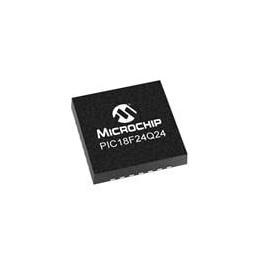 1 pcs : PIC18F24Q24-I/STX - 8-bit Microcontrollers - MCU 16KB Flash, 1KB RAM, 512bytes EEPROM, MVIO, 10b ADC2, 8b DAC, ACP, Comp