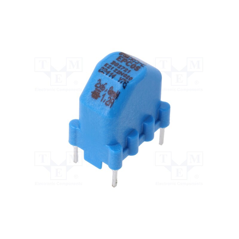 1 pcs x EPCOS - B82721K2122N020 - Inductor: common mode, THT, 6.8mH, 1.2A, 280mΩ, ±30%, vertical