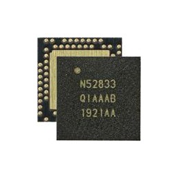 1 pcs : nRF52833-CJAA-R - RF System on a Chip - SoC nRF52833-CJAA Hadron WLCSP