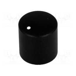 1 pcs x CLIFF - FC7230 - Knob, with pointer, aluminium,thermoplastic, Øshaft: 6mm, black