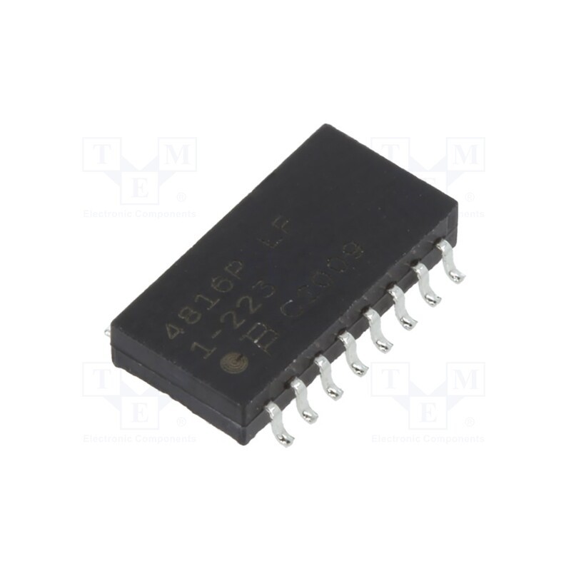 1 pcs x BOURNS - 4816P-T01-223LF - Resistor network: Y, SMD, 22kΩ, ±1%, 1.28W, No.of resistors: 8, 50V