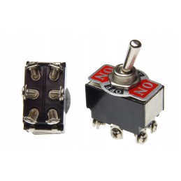 Lever switch 2 sections 3 positions 10a