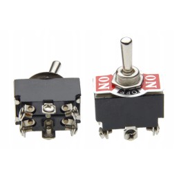 Lever switch 2 sections 3 positions 10a