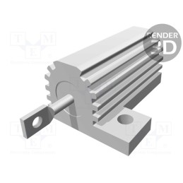 1 pcs x TE Connectivity - 1-1625971-8 - Resistor: wire-wound, with heatsink, screw, 1Ω, 25W, ±5%, 50ppm/°C