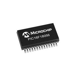 1 pcs : PIC16F18056-I/SS - 8-bit Microcontrollers - MCU 28KB Flash, 256EE, 2KB RAM, 10b ADC, PWM, CCP, HLT, WDT, PPS, EUSART, SP
