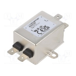 1 pcs x SCHAFFNER - FN332-3-05 - Filter: anti-interference, single-phase, 250VAC, Cx: 15nF, screw