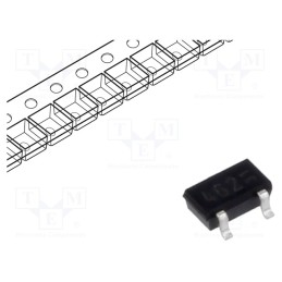 1 pcs x INFINEON TECHNOLOGIES - TLE49462KHTSA1 - Sensor: Hall, latch, SC59, -3.5÷3.5mT, Usup: 2.7÷18VDC, SMT