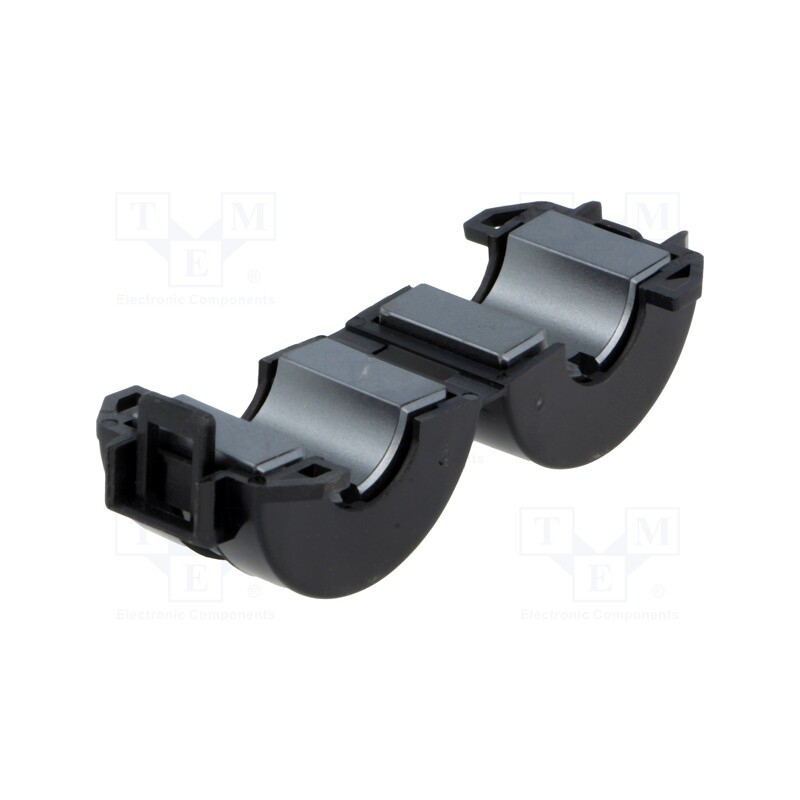 1 pcs x RICHCO - RRC-24-11-14-M - Ferrite: two-piece, on round cable, Ø: 11.5mm, 70Ω, A: 28mm, D: 18mm