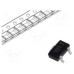1 pcs x INFINEON TECHNOLOGIES - TLV4906KFTSA1 - Sensor: Hall, SC59, 4.7÷13.9mT, Usup: 2.7÷18VDC, Temp: -40÷85°C